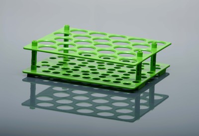 离心管架50孔 PS塑料 绿色（15ml）